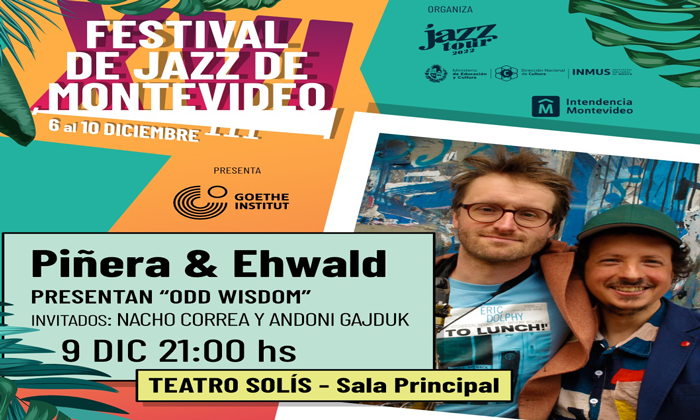 16.° Festival de Jazz de Montevideo Piñera & Ehwald