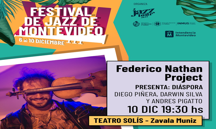 16.° Festival de Jazz de Montevideo - Nathan presenta: Diáspora
